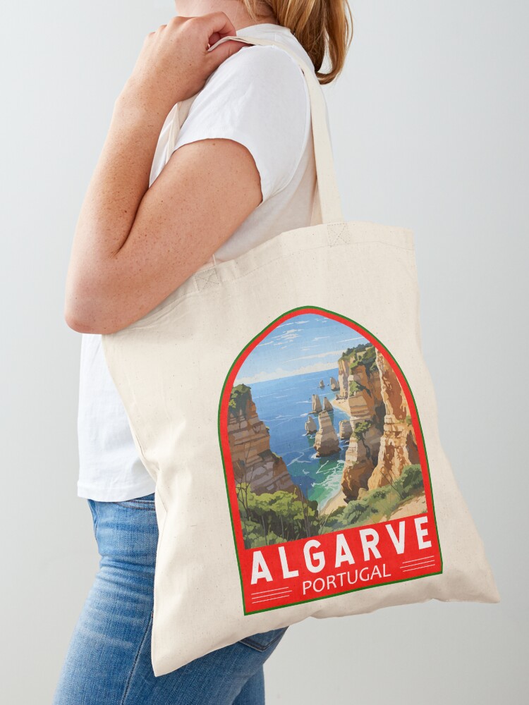 Women'S Fashion Portugal - Algarve Portugal Travel Art Emblem Tote
