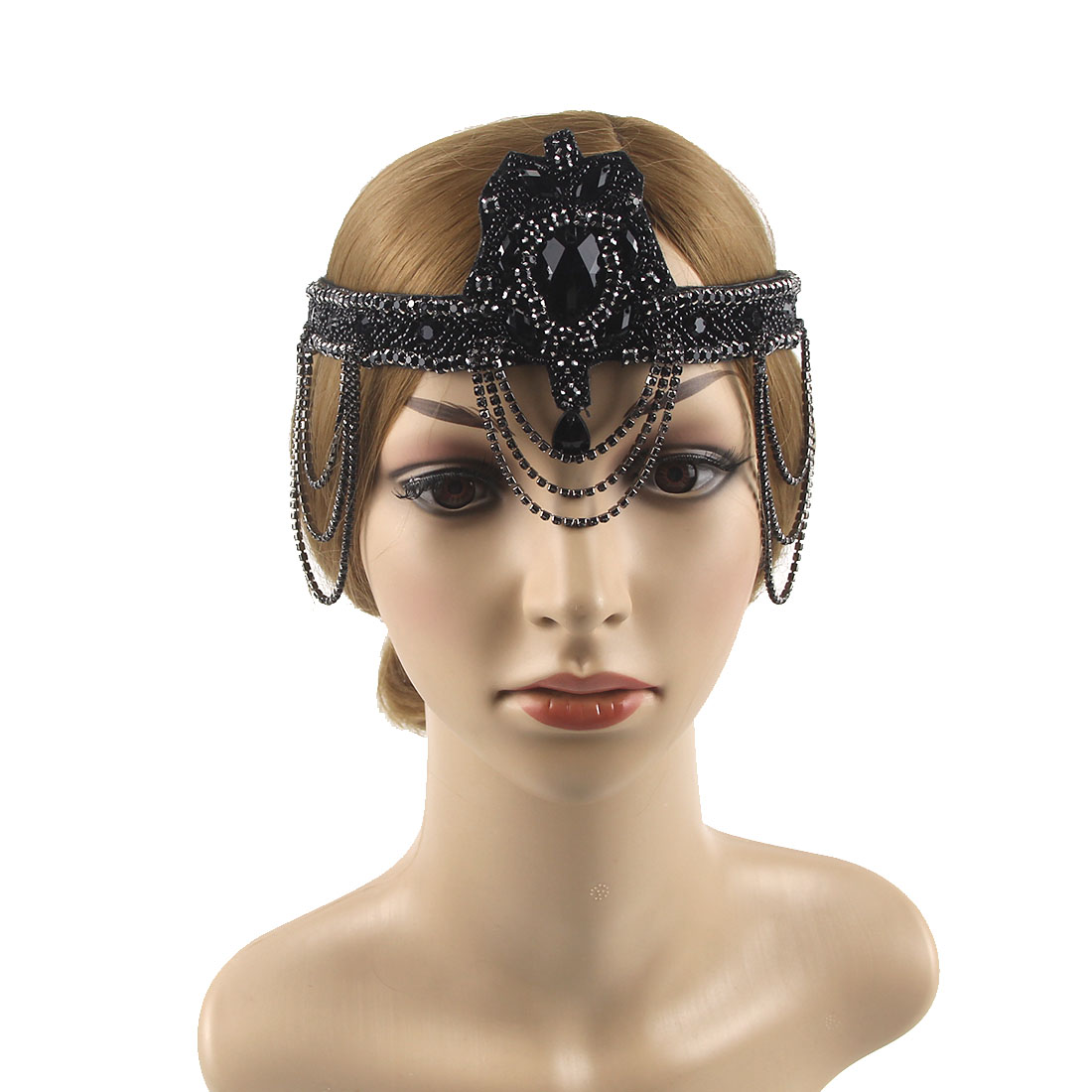 Women'S Fashion In The 1920S - 1920s Headpiece Feather Flapper Headband Great