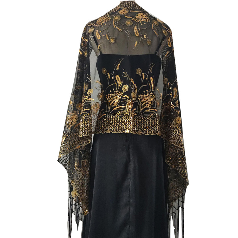 Women'S Fashion In The 1920S - Sequins Wedding Cape Evening Dresses Shawls