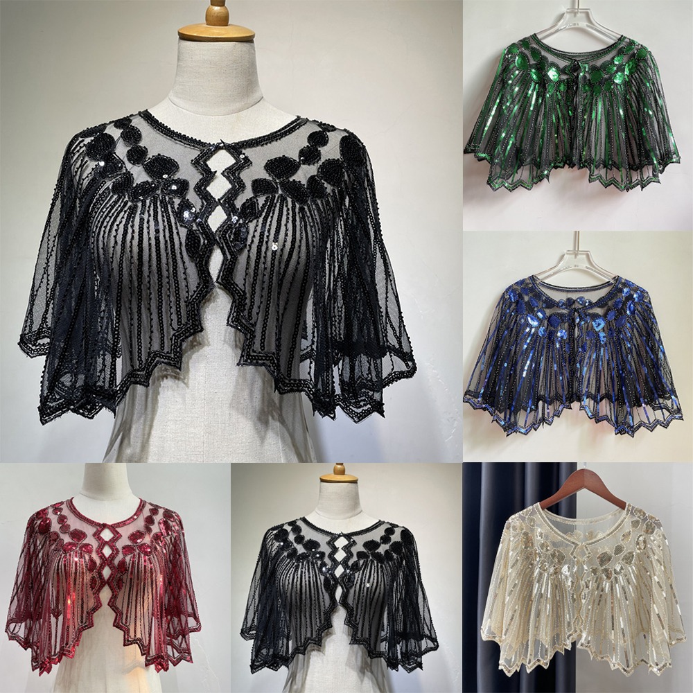 Women'S Fashion In The 1920S - Fashion 1920s Wedding Party Shawl Flapper