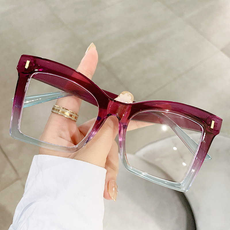 Women'S Fashion Glasses Non Prescription - 1Pc Women's Fashionable Non-Prescription Glasses New