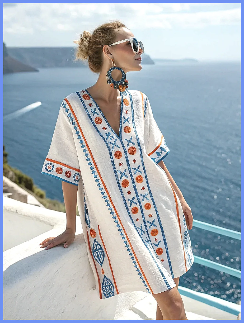 Women's 2025 Summer V-Neck Flo - огляд і ціна Floral Summer Dress