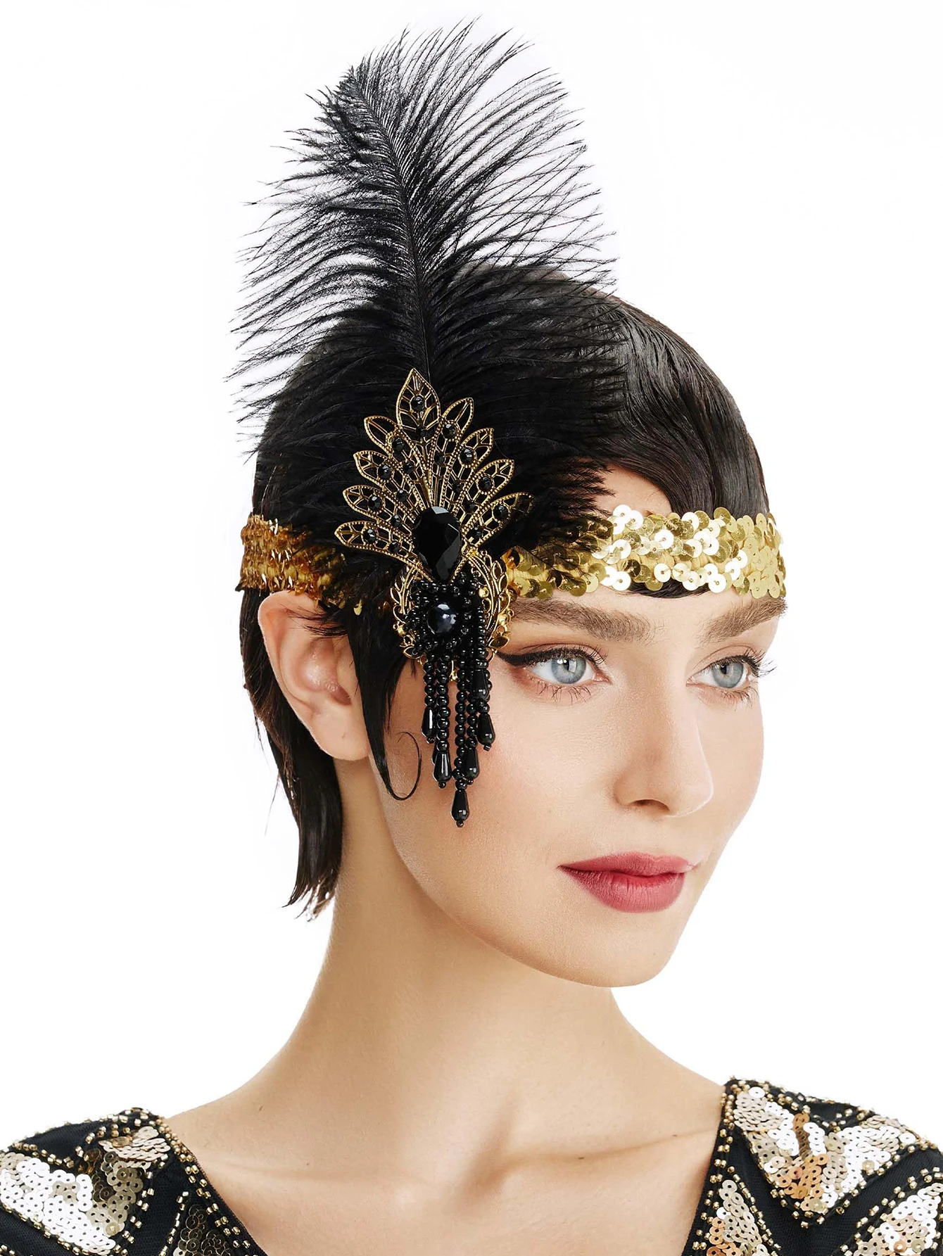 Rhinestone HairBand 1920s Vint - огляд і ціна Women'S Fashion In The 1920S
