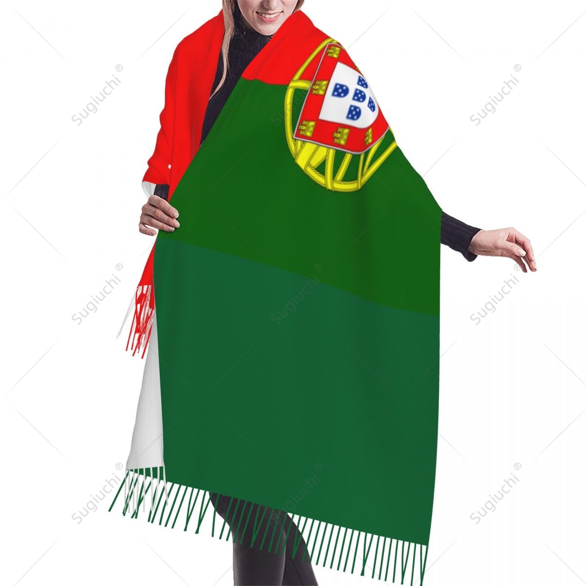 Portugal Flag Scarf Pashmina W - огляд і ціна Women'S Fashion Portugal