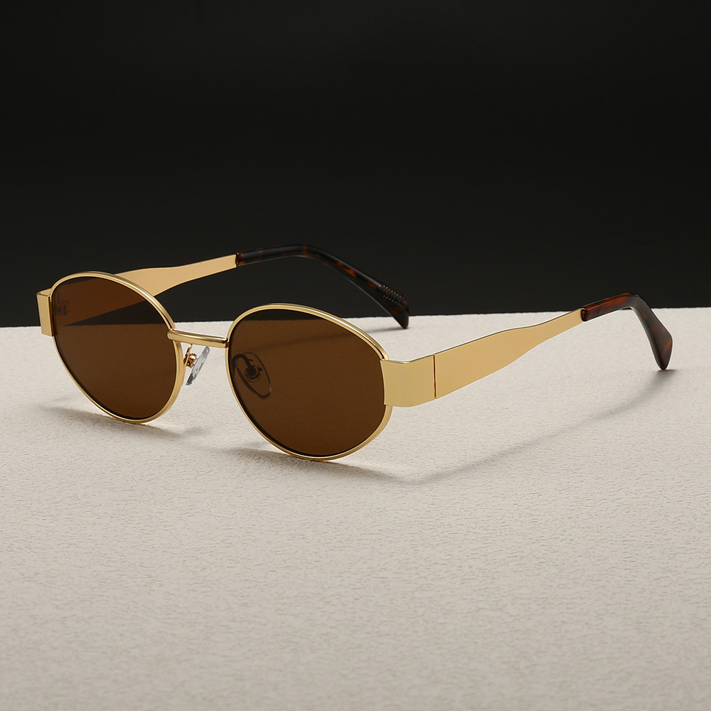 Trendy Round Frame Metal Sungl - огляд і ціна Women'S Fashion Eyeglasses