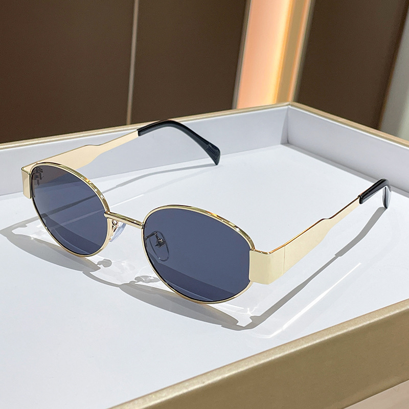 Trendy Round Frame Metal Sungl - огляд і ціна Women'S Fashion Eyeglasses