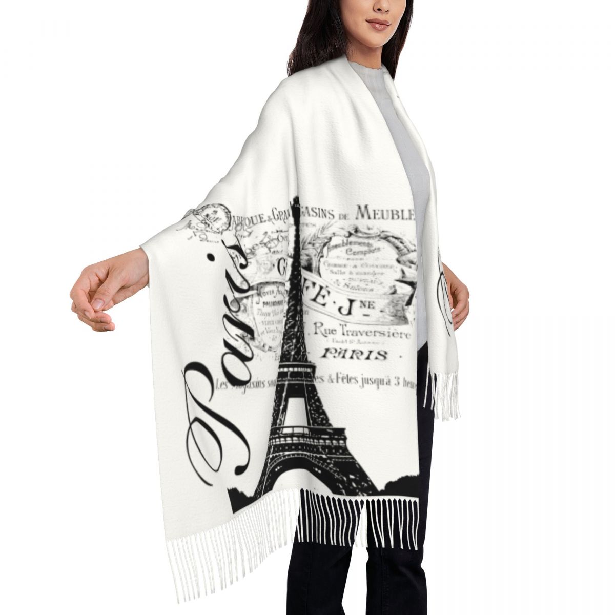 Custom Printed Vintage Eiffel  - огляд і ціна Women'S Fashion Paris