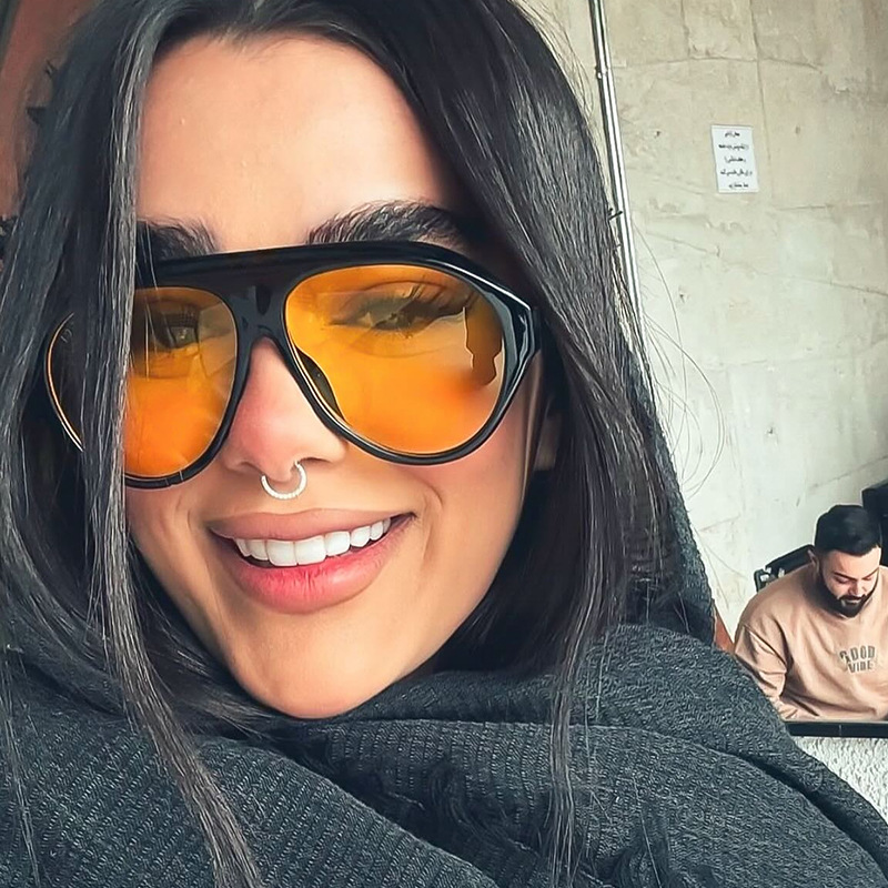 Fashion Oversized Pilot Sungla - огляд і ціна Women'S Fashion Eyeglasses