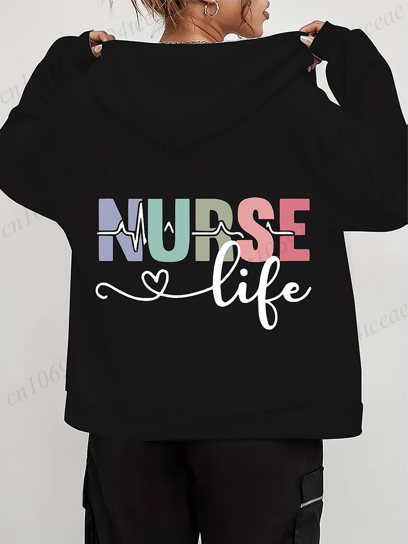Women's Autumn Winter Hoodies  - огляд і ціна Women'S Fashion Zip Hoodie
