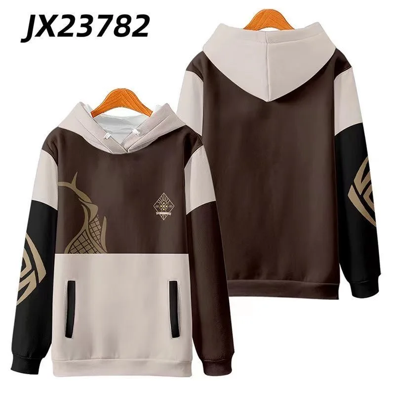 Genshin Impact Zhongli 3D Prin - огляд і ціна Women'S Fashion Zip Hoodie