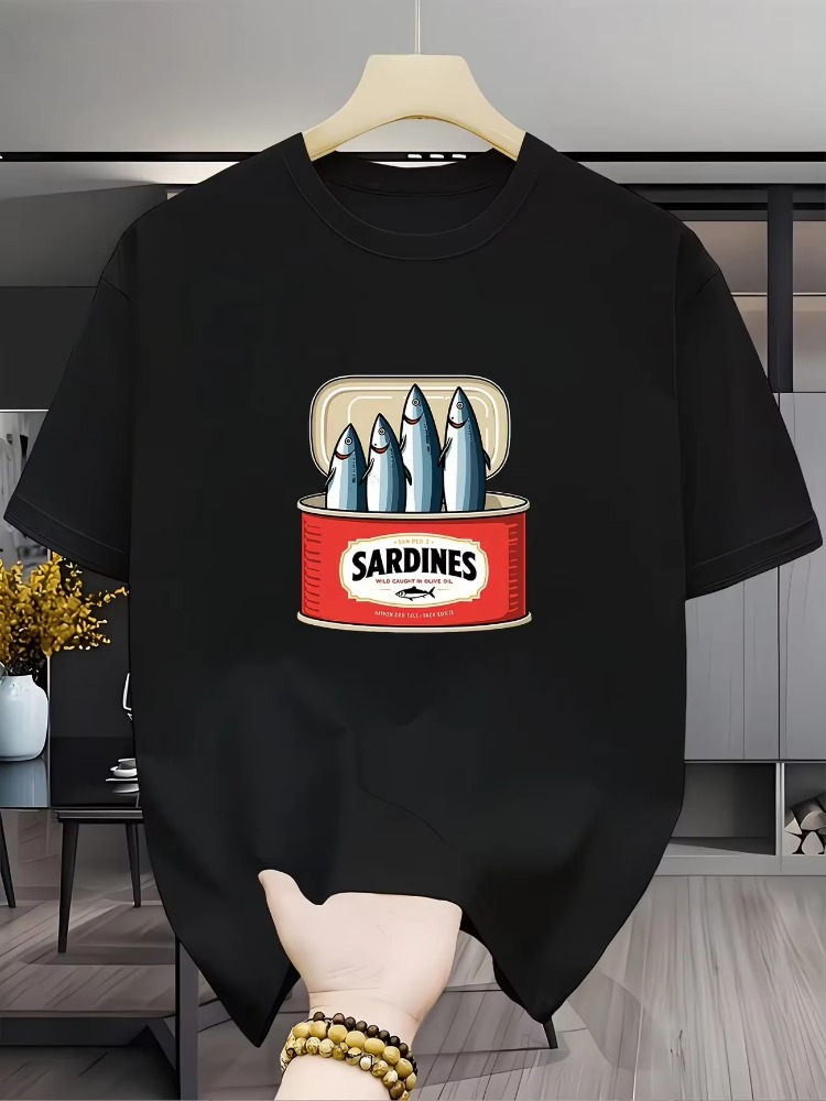 Sardines T Shirt Fish Graphic  - огляд і ціна Women'S Fashion Portugal