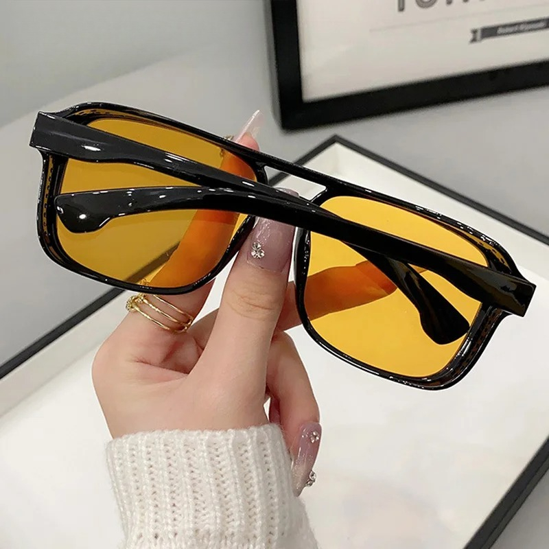 Square Double Bridges Sunglass - огляд і ціна Women'S Fashion Eyeglasses