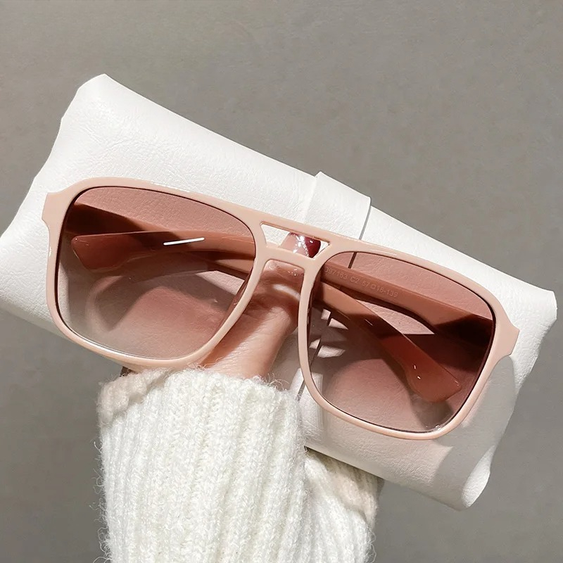 Square Double Bridges Sunglass - огляд і ціна Women'S Fashion Eyeglasses