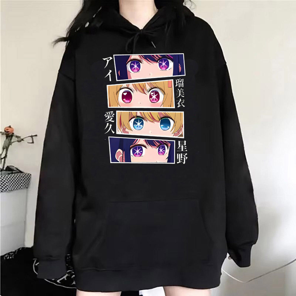 Oshi No Ko hoodie graphic patt - огляд і ціна Women'S Fashion Zip Hoodie