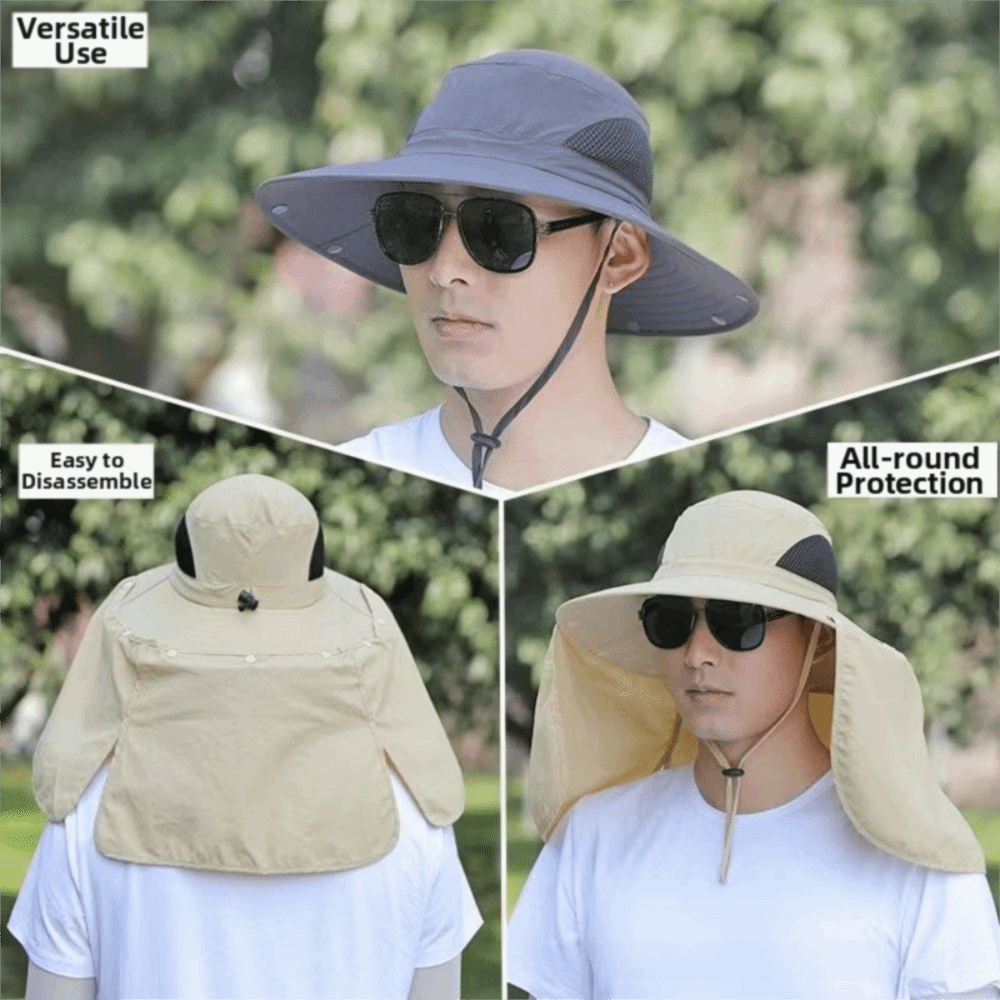 Fashion Cloth Men Sun Hat Big  - огляд і ціна Women'S Fashion Visor