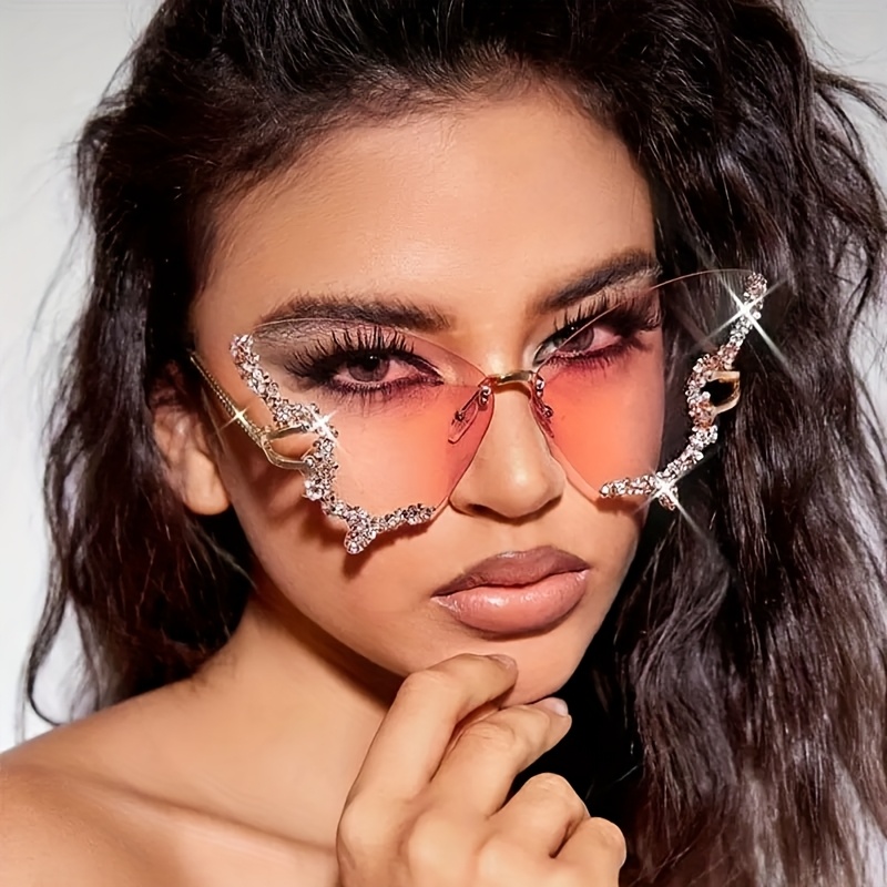 glasses women elegant sparklin - огляд і ціна Women'S Fashion Glasses Non Prescription