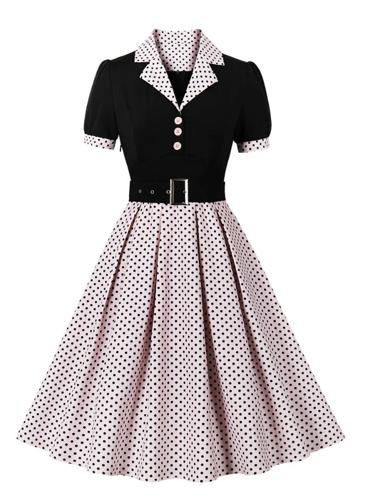 2024 New Fashion Polka Dot Vin - огляд і ціна Women'S Fashion From The 60S