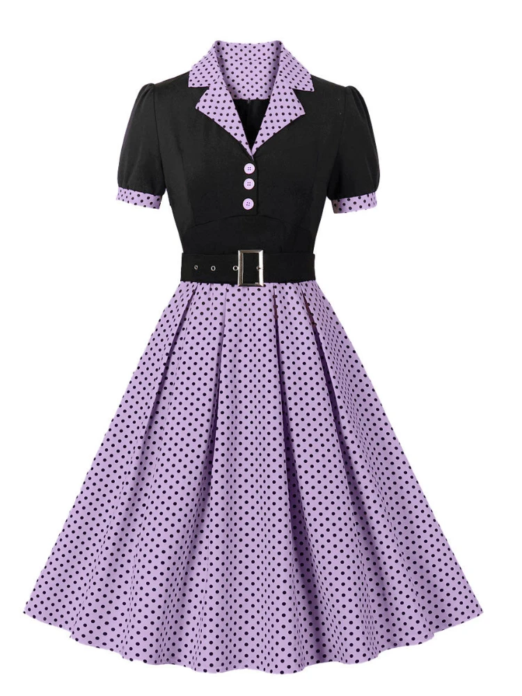 2024 New Fashion Polka Dot Vin - огляд і ціна Women'S Fashion From The 60S