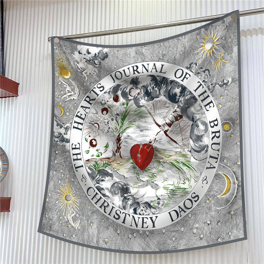 Silk Scarf Women Trees Printed - огляд і ціна Women Fashion Drawing