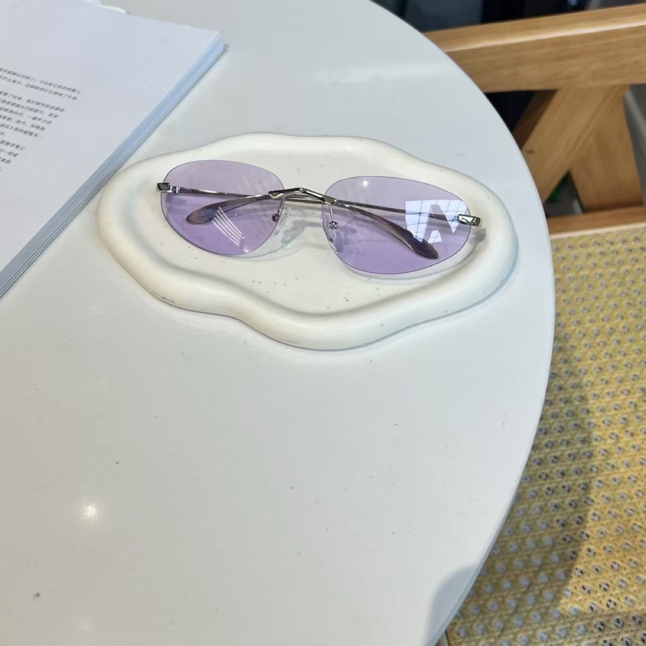UV400 Rimless Shades, Cat Eye  - огляд і ціна Women'S Fashion Eyeglasses