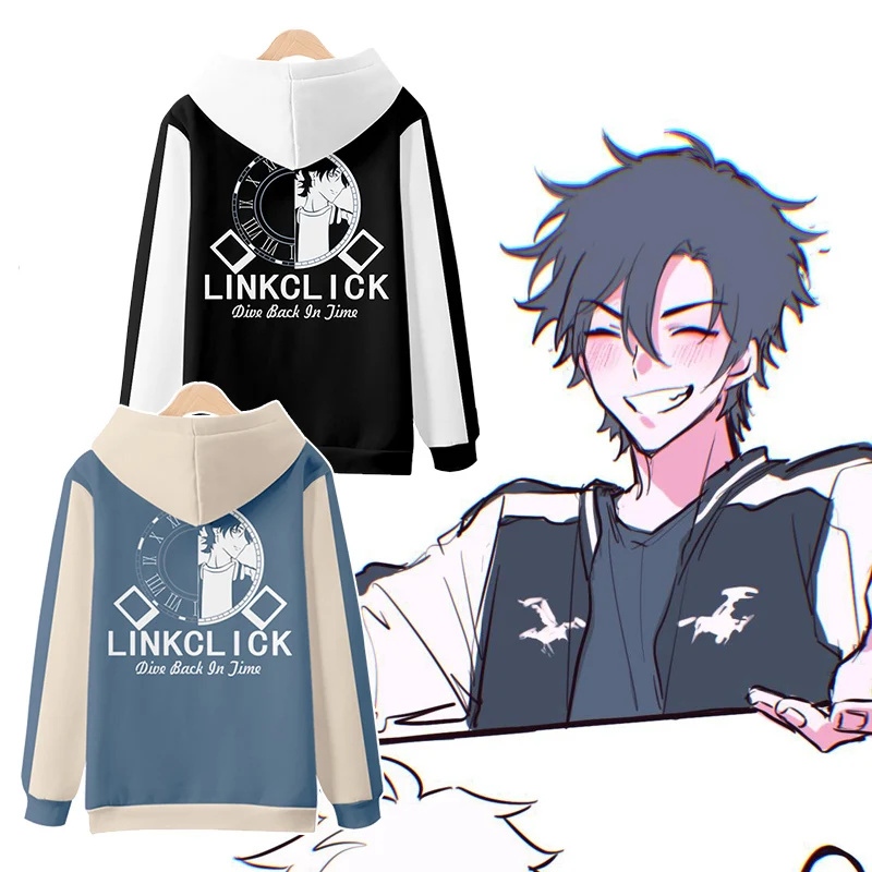 Link Click Anime Shiguang Dail - огляд і ціна Women'S Fashion Zip Hoodie