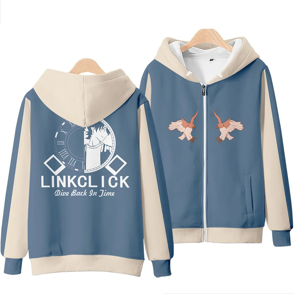 Link Click Anime Shiguang Dail - огляд і ціна Women'S Fashion Zip Hoodie