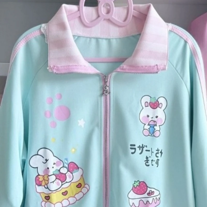 Japanese Kawaii Cute Cartoon P - огляд і ціна Women'S Fashion Zip Hoodie
