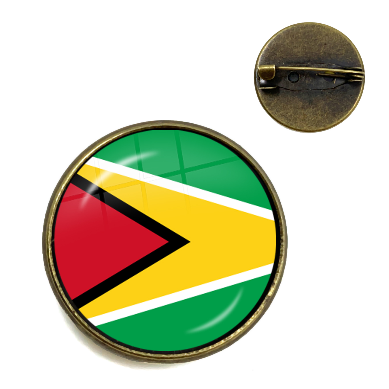 National Flag Brooches Trinida - огляд і ціна Women Fashion Uk