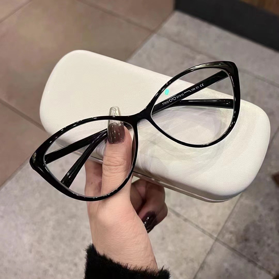 New Large-frame Cat-eye Retro  - огляд і ціна Women'S Fashion Glasses Non Prescription