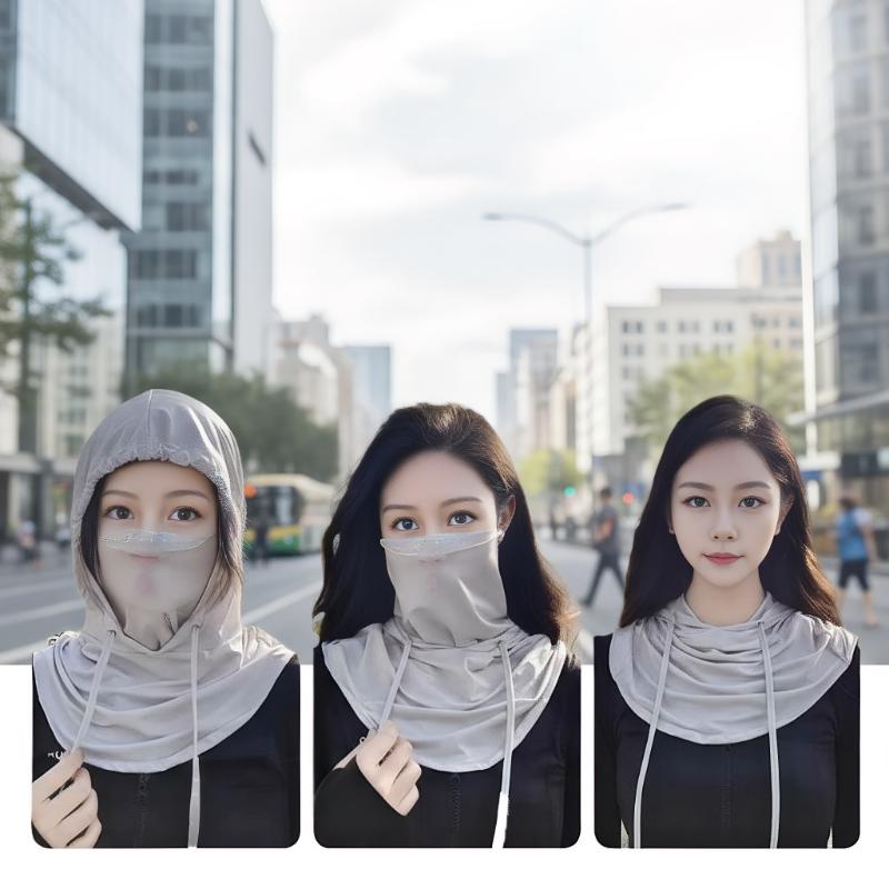 New Breathable Sunscreen Mask  - огляд і ціна Women'S Fashion Visor