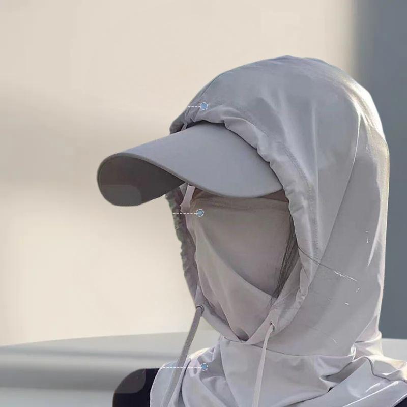 New Breathable Sunscreen Mask  - огляд і ціна Women'S Fashion Visor