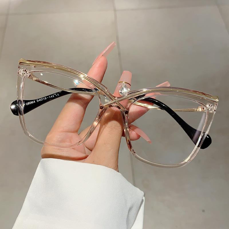 KAMMPT Oversized Cat Eye Eyegl - огляд і ціна Women'S Fashion Glasses Non Prescription