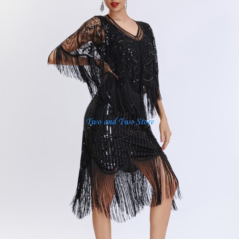 HX6F Sparkling Sequined Capele - огляд і ціна Women'S Fashion In The 1920S