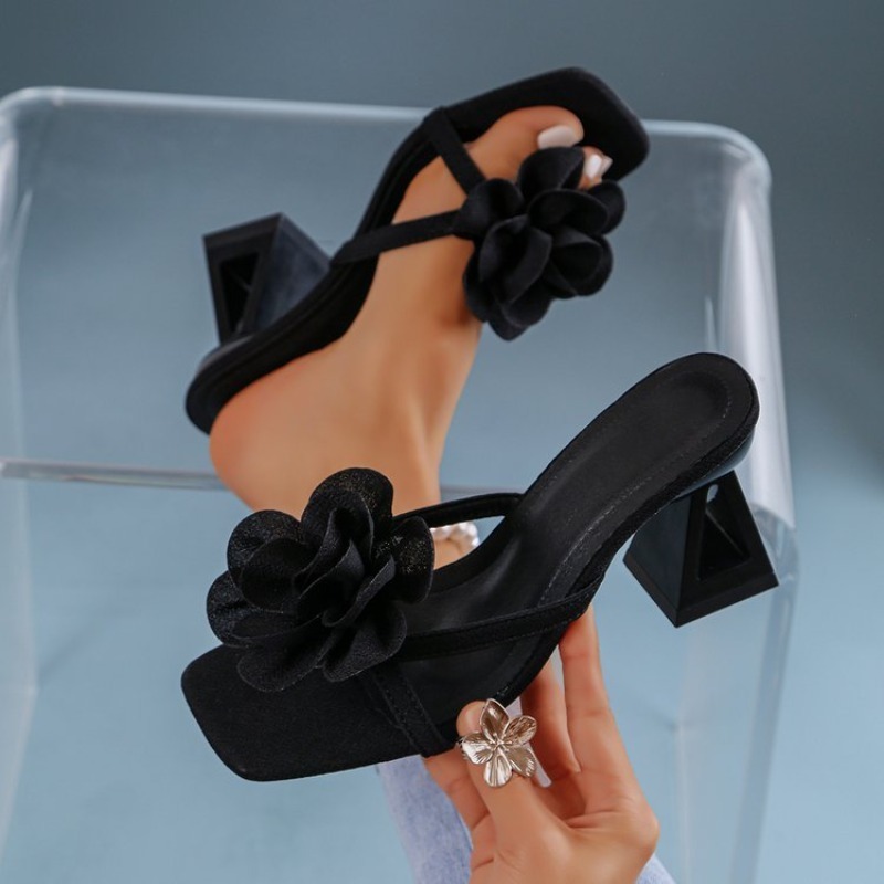 Womens 3D Flower Decor Sandals - огляд і ціна Floral Summer Dress