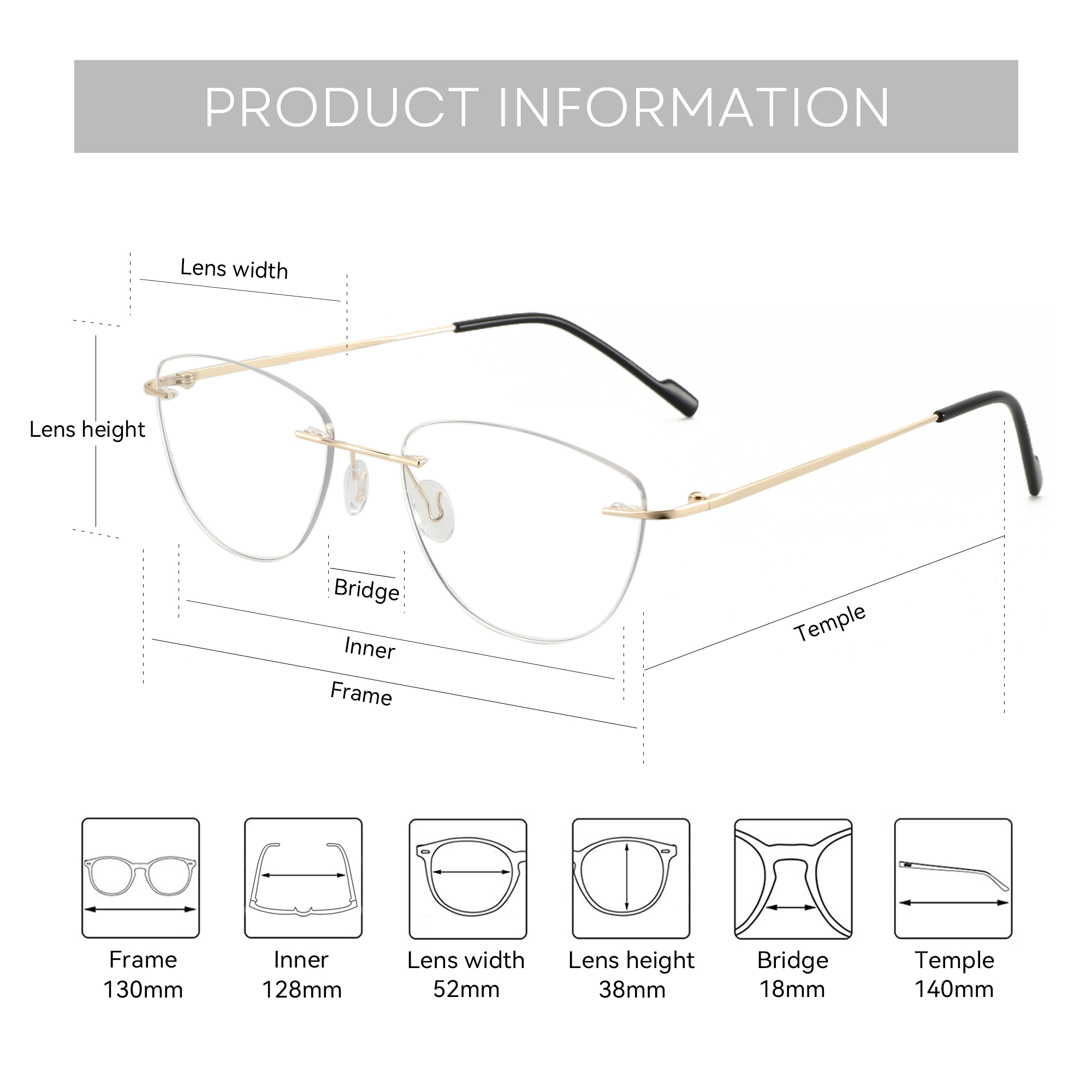 ZENOTTIC Fashion Cat Eye Rimle - огляд і ціна Women'S Fashion Glasses Non Prescription
